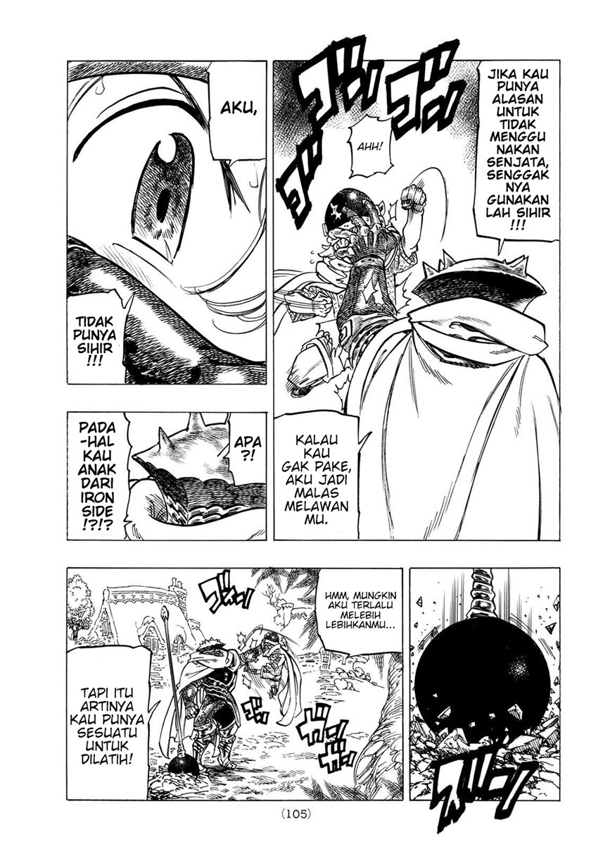 Halaman 27 dari Mokushiroku no Yonkishi Chapter 3