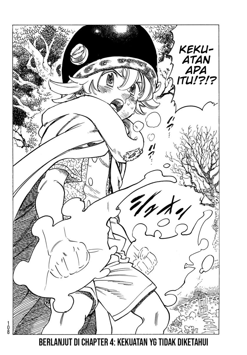 Halaman 30 dari Mokushiroku no Yonkishi Chapter 3