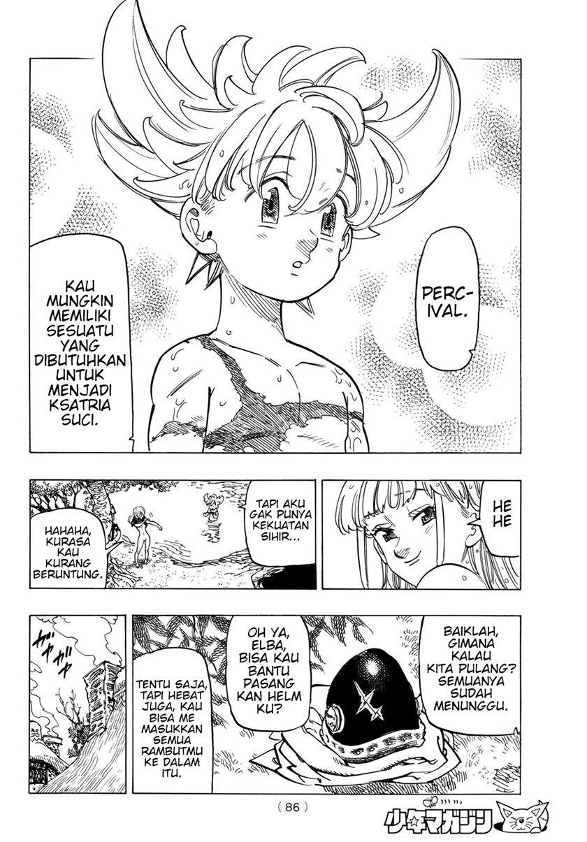 Halaman 9 dari Mokushiroku no Yonkishi Chapter 3