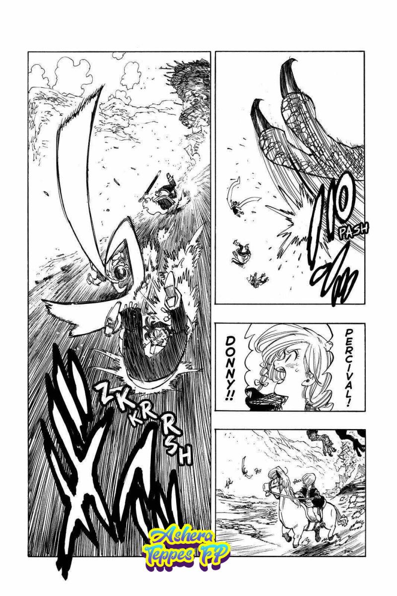 Halaman 10 dari Mokushiroku no Yonkishi Chapter 30