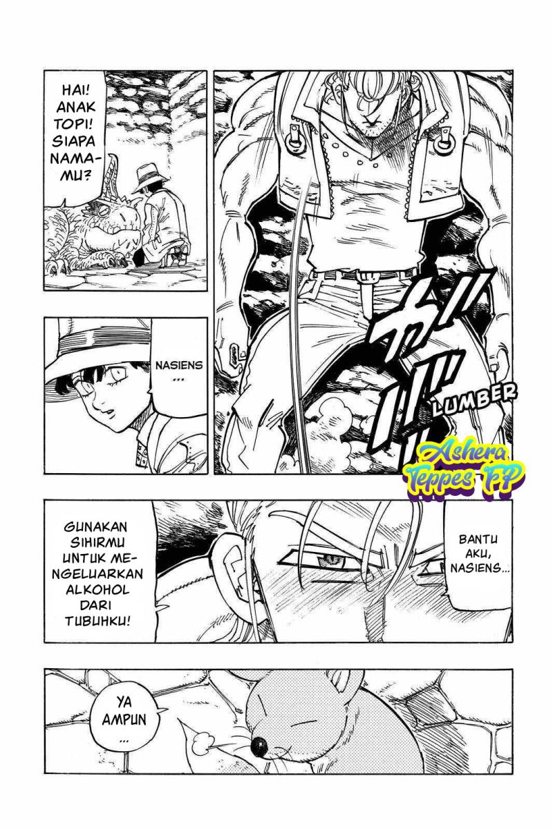 Halaman 11 dari Mokushiroku no Yonkishi Chapter 30