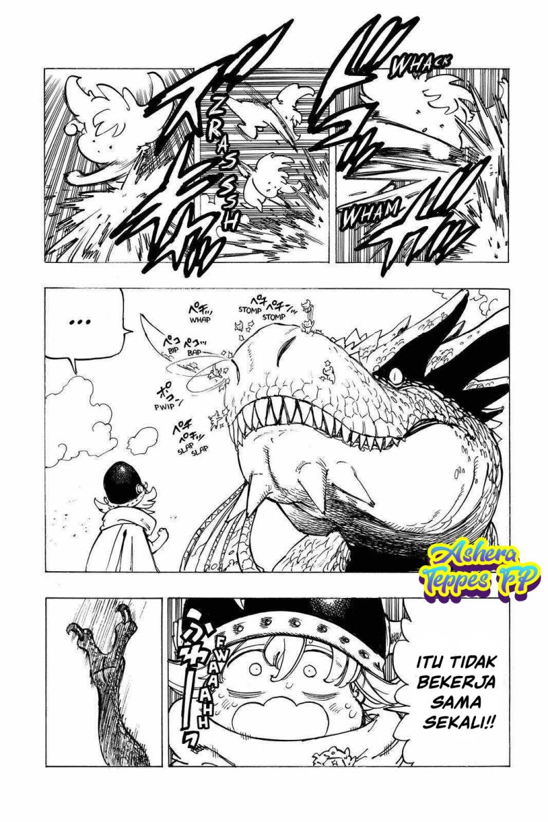 Halaman 13 dari Mokushiroku no Yonkishi Chapter 30