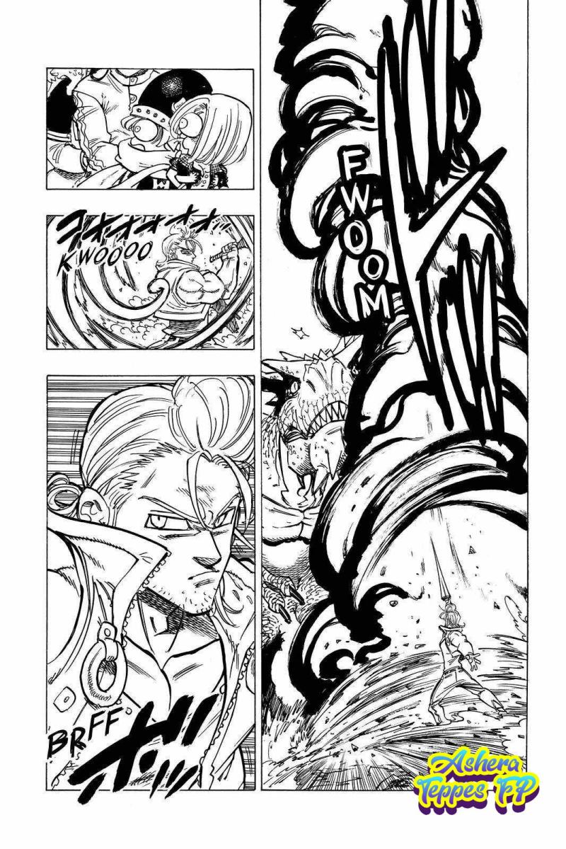 Halaman 19 dari Mokushiroku no Yonkishi Chapter 30