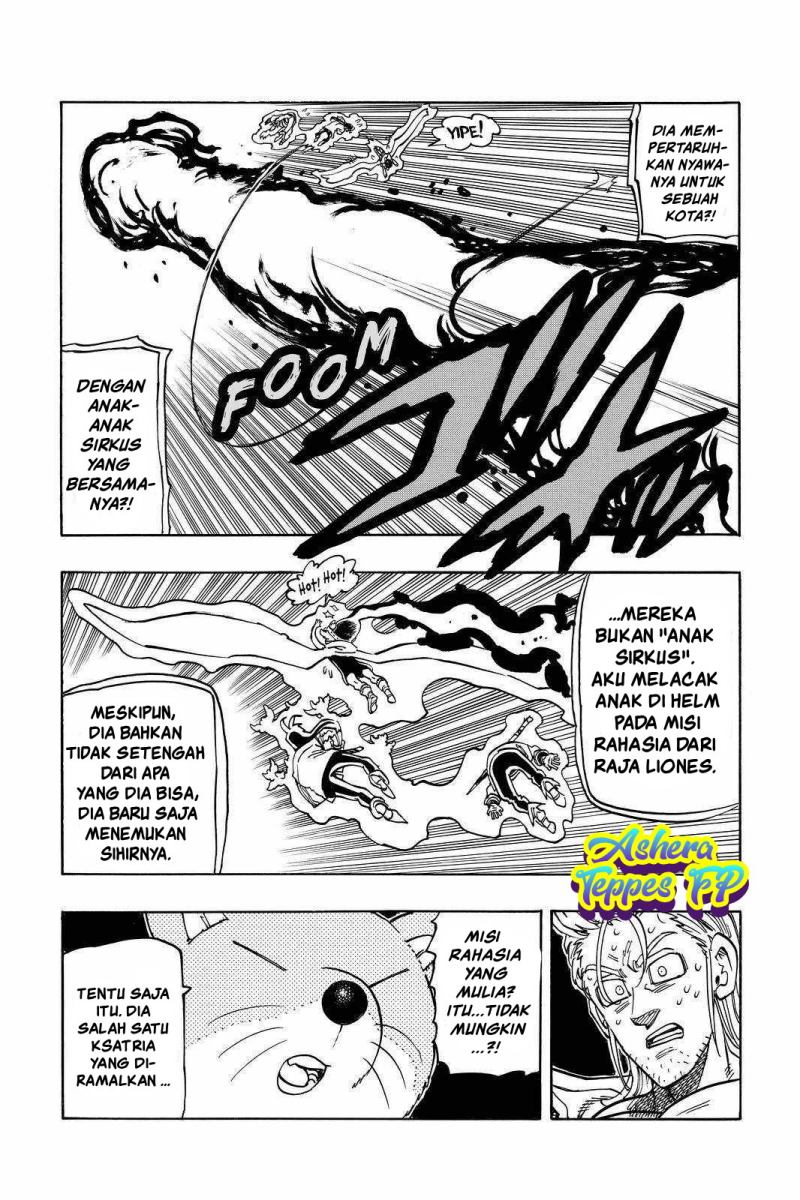 Halaman 7 dari Mokushiroku no Yonkishi Chapter 30