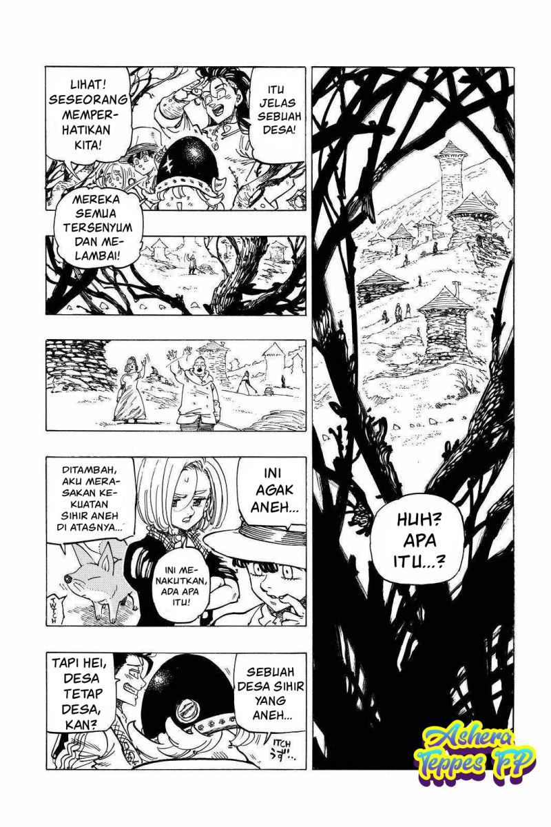 Halaman 17 dari Mokushiroku no Yonkishi Chapter 32