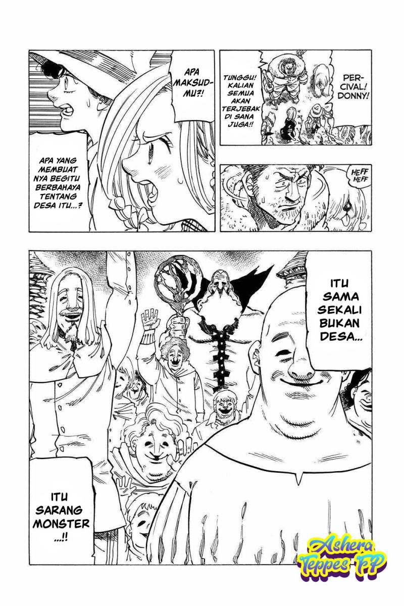 Halaman 20 dari Mokushiroku no Yonkishi Chapter 32