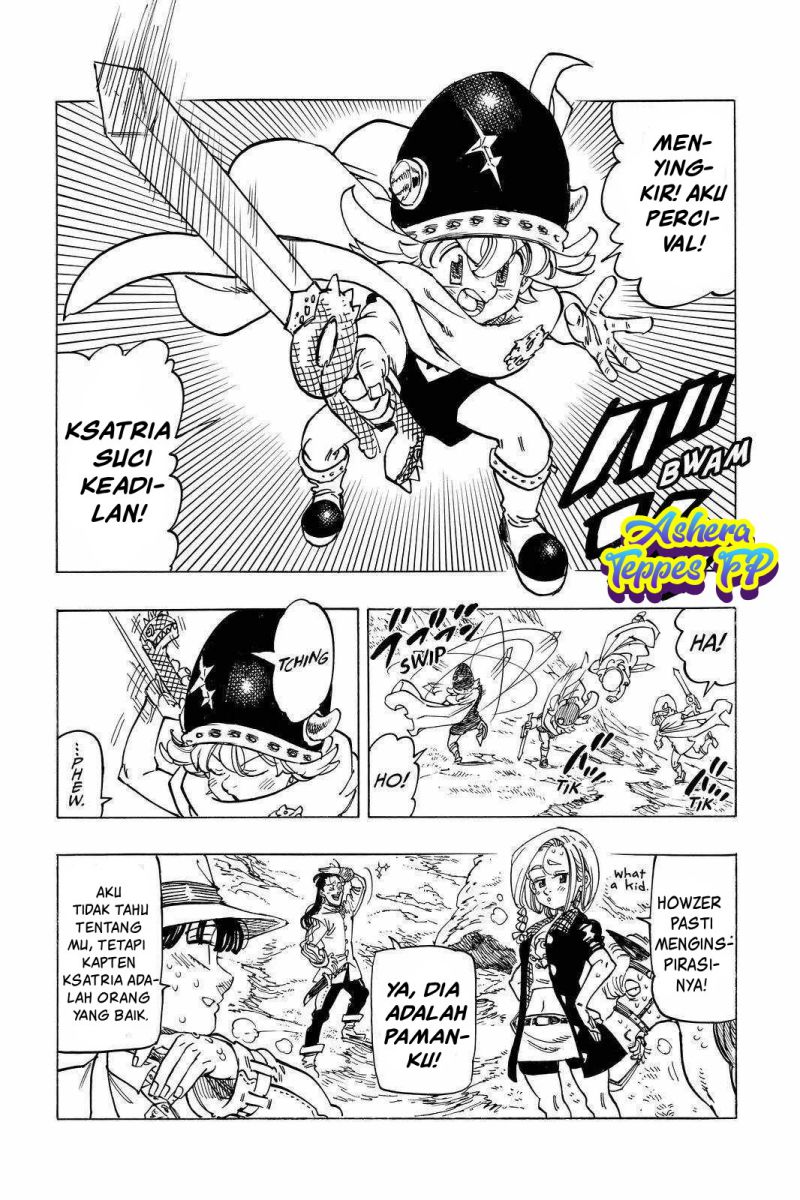 Halaman 5 dari Mokushiroku no Yonkishi Chapter 32