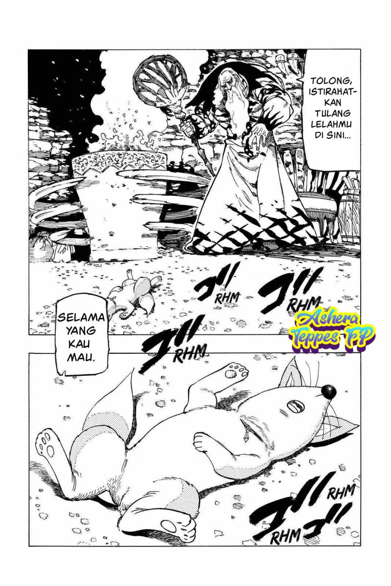 Halaman 17 dari Mokushiroku no Yonkishi Chapter 33