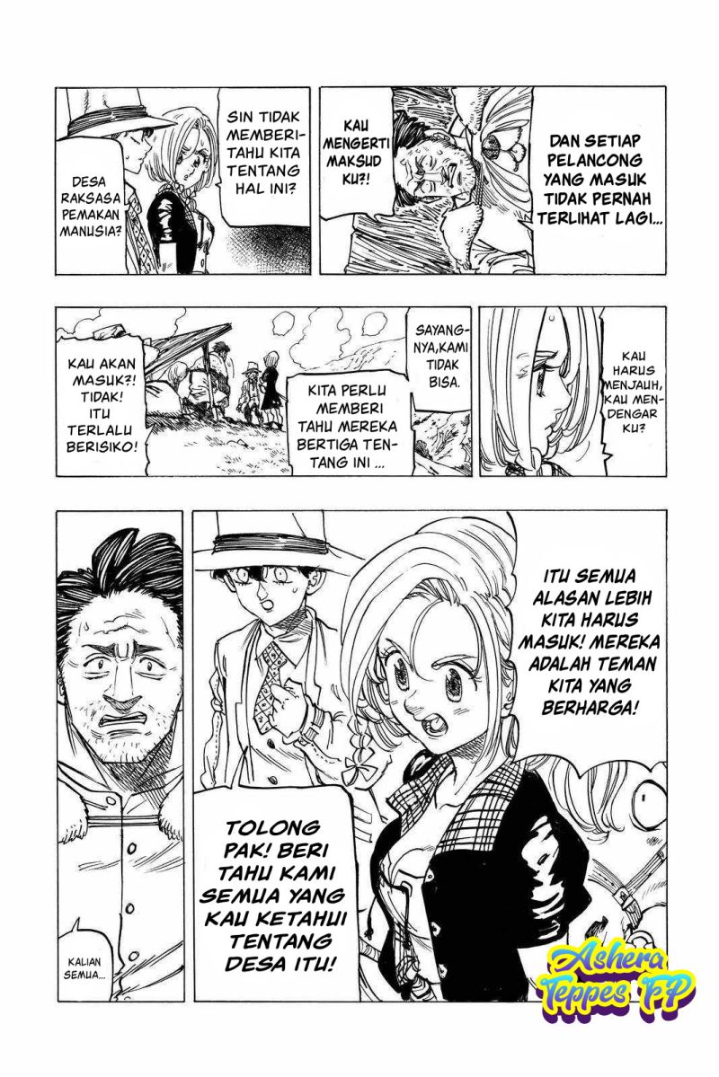 Halaman 8 dari Mokushiroku no Yonkishi Chapter 33