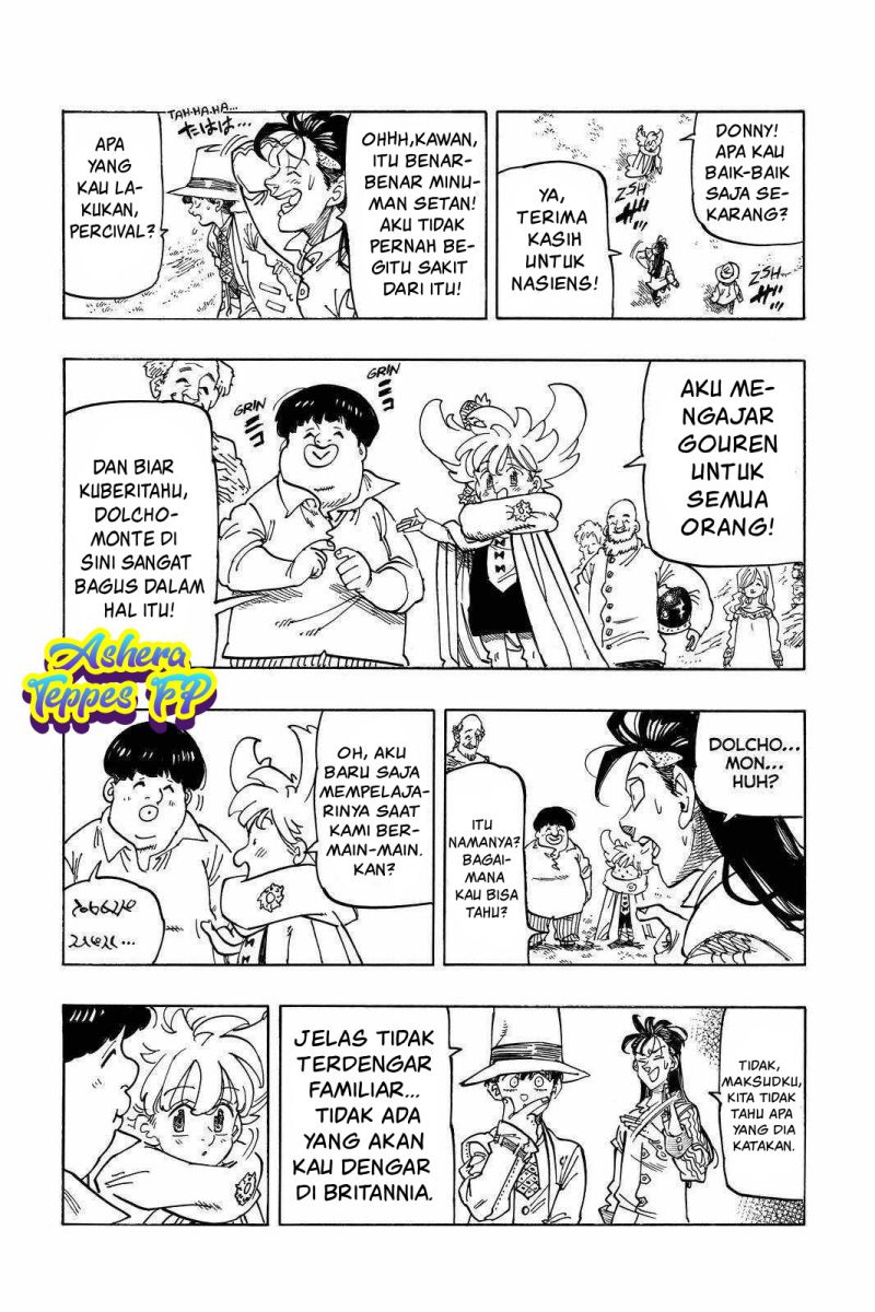 Halaman 11 dari Mokushiroku no Yonkishi Chapter 34