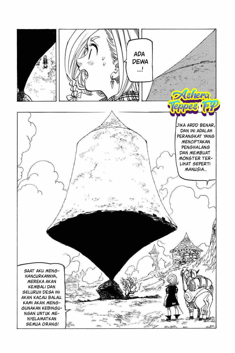 Halaman 13 dari Mokushiroku no Yonkishi Chapter 34