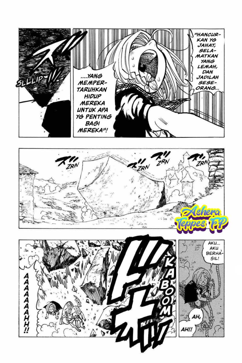 Halaman 16 dari Mokushiroku no Yonkishi Chapter 34