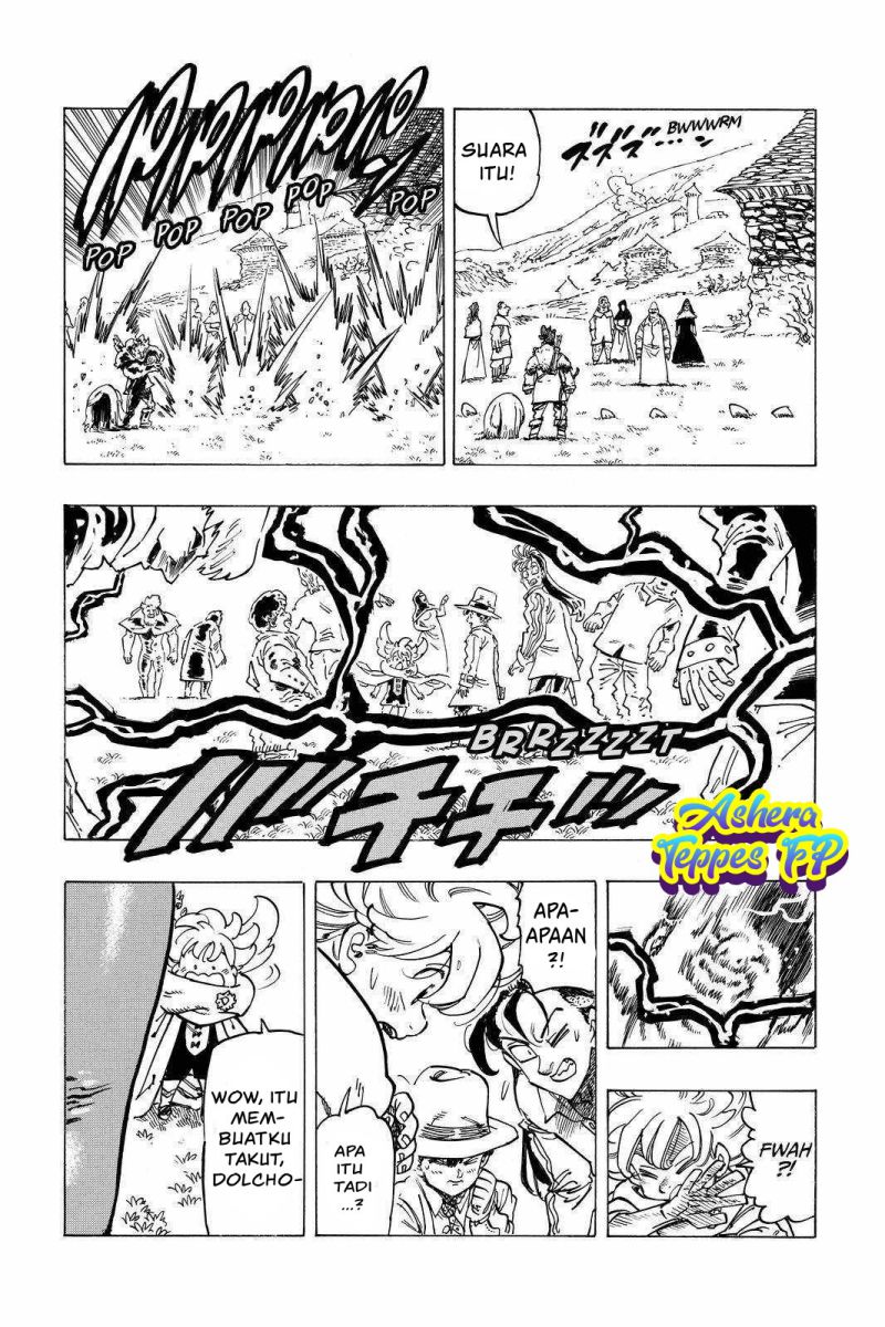 Halaman 17 dari Mokushiroku no Yonkishi Chapter 34