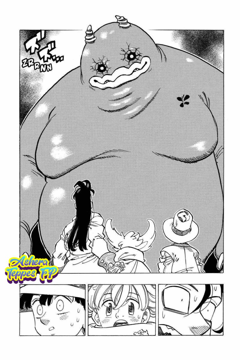 Halaman 18 dari Mokushiroku no Yonkishi Chapter 34