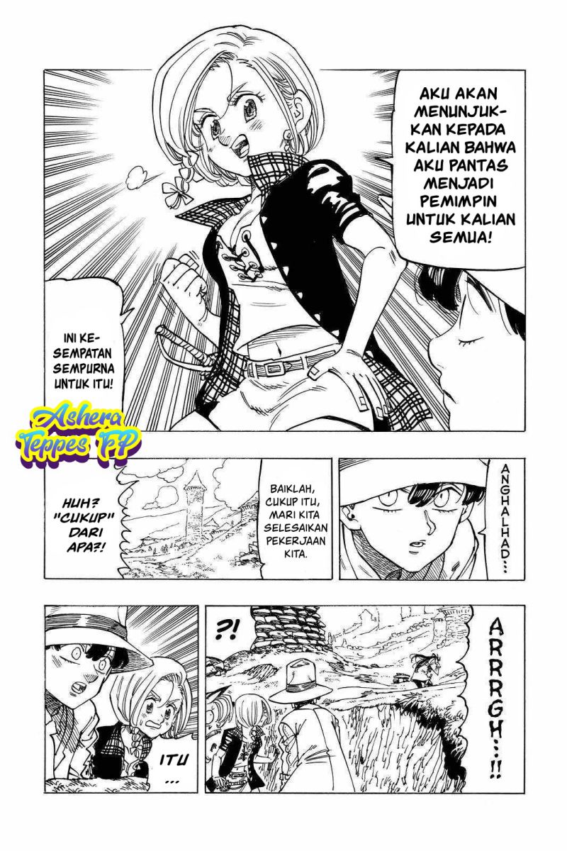 Halaman 6 dari Mokushiroku no Yonkishi Chapter 34