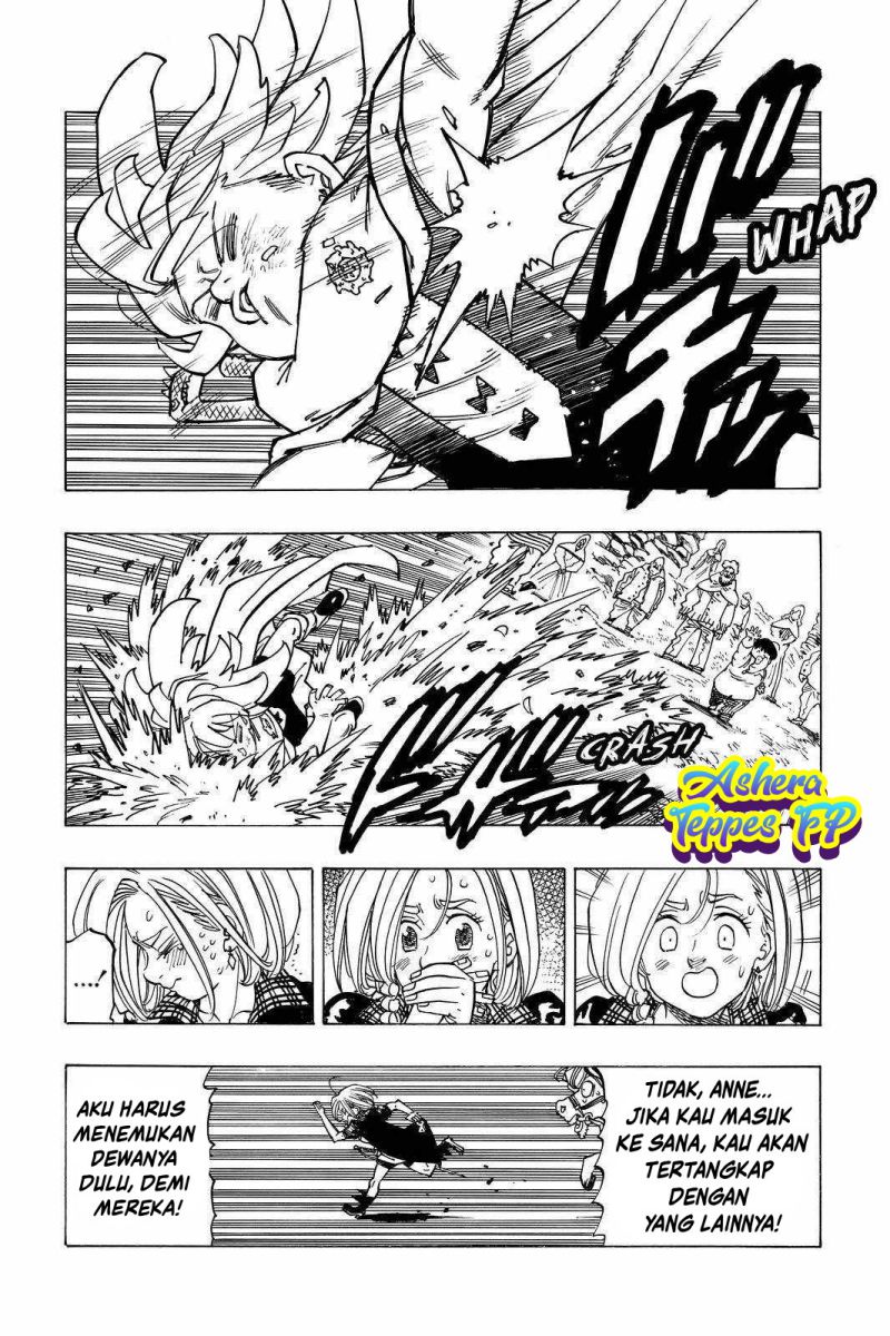 Halaman 9 dari Mokushiroku no Yonkishi Chapter 34
