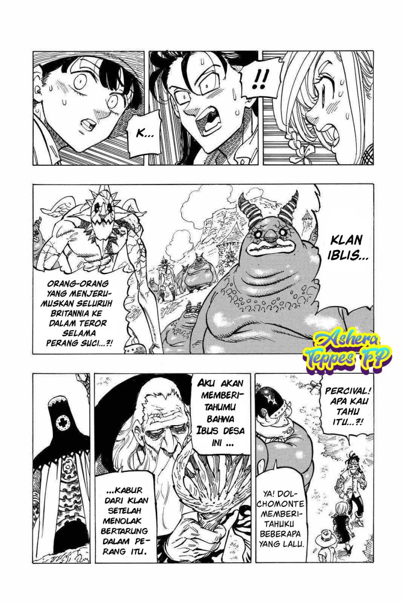 Halaman 10 dari Mokushiroku no Yonkishi Chapter 35