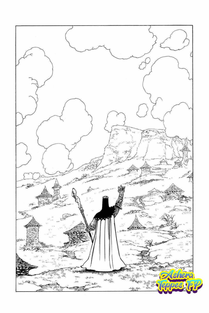 Halaman 13 dari Mokushiroku no Yonkishi Chapter 35