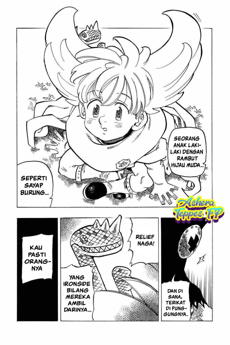 Halaman 15 dari Mokushiroku no Yonkishi Chapter 35