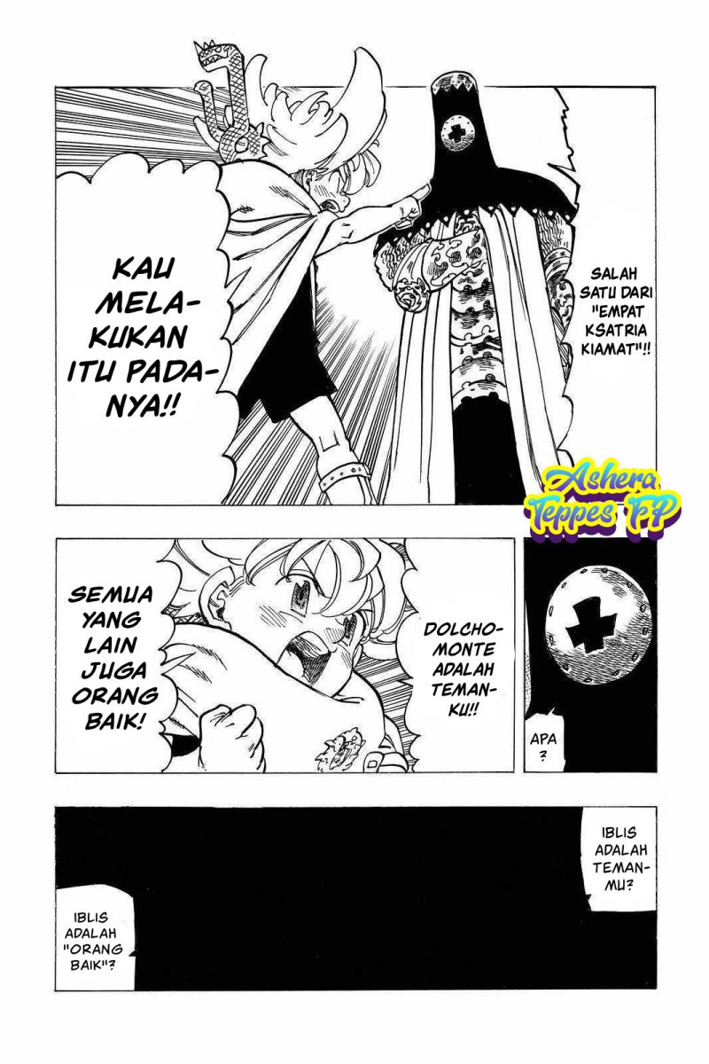 Halaman 16 dari Mokushiroku no Yonkishi Chapter 35
