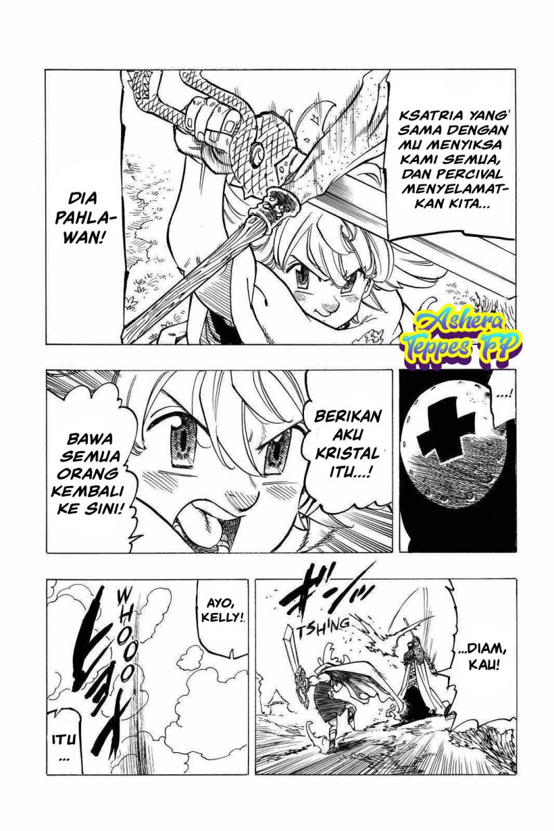 Halaman 20 dari Mokushiroku no Yonkishi Chapter 35