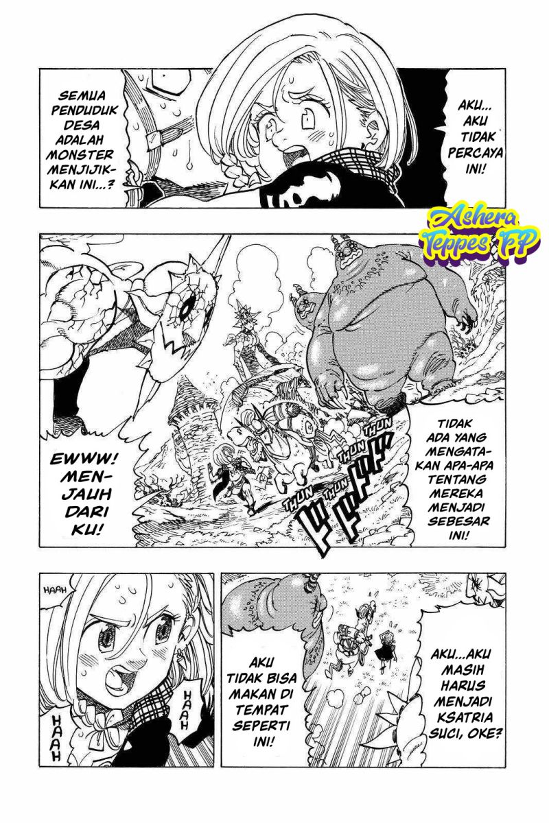 Halaman 3 dari Mokushiroku no Yonkishi Chapter 35