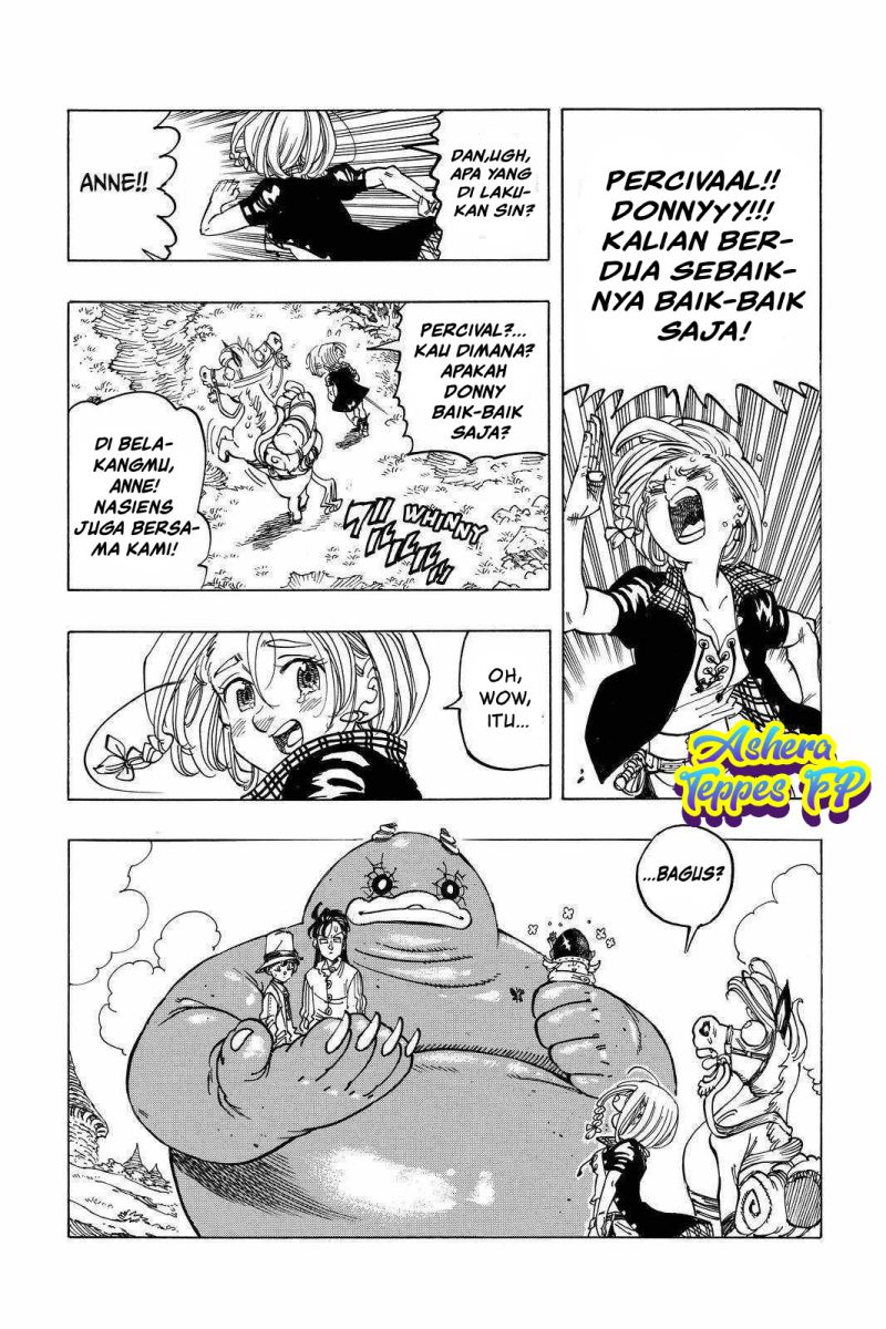 Halaman 4 dari Mokushiroku no Yonkishi Chapter 35