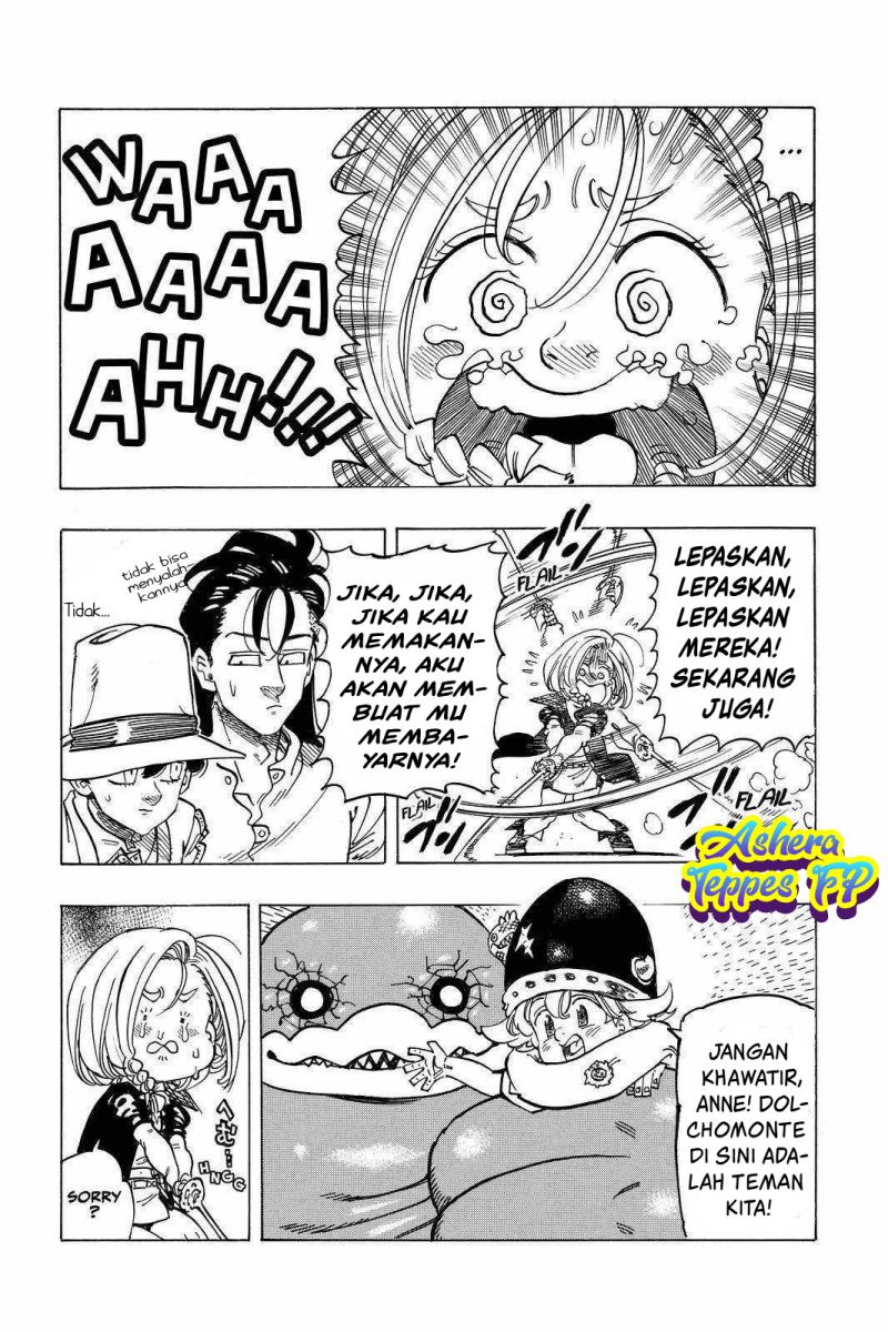 Halaman 5 dari Mokushiroku no Yonkishi Chapter 35