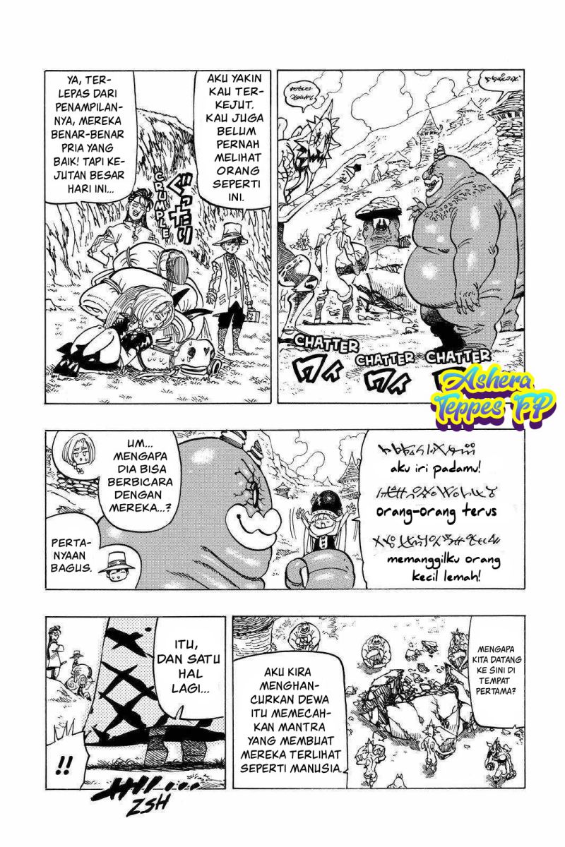 Halaman 6 dari Mokushiroku no Yonkishi Chapter 35