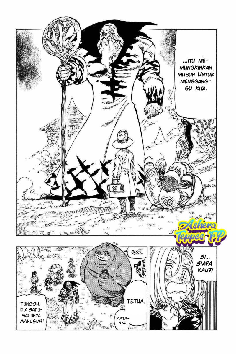 Halaman 7 dari Mokushiroku no Yonkishi Chapter 35
