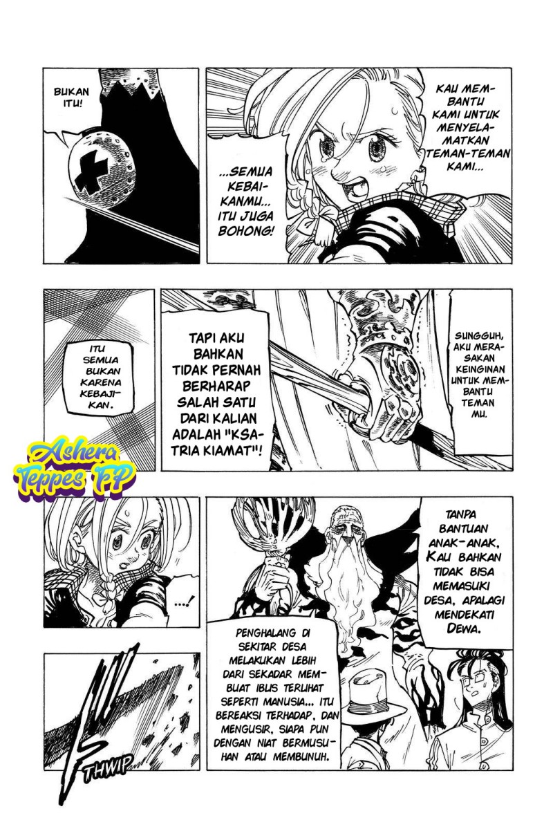 Halaman 14 dari Mokushiroku no Yonkishi Chapter 36
