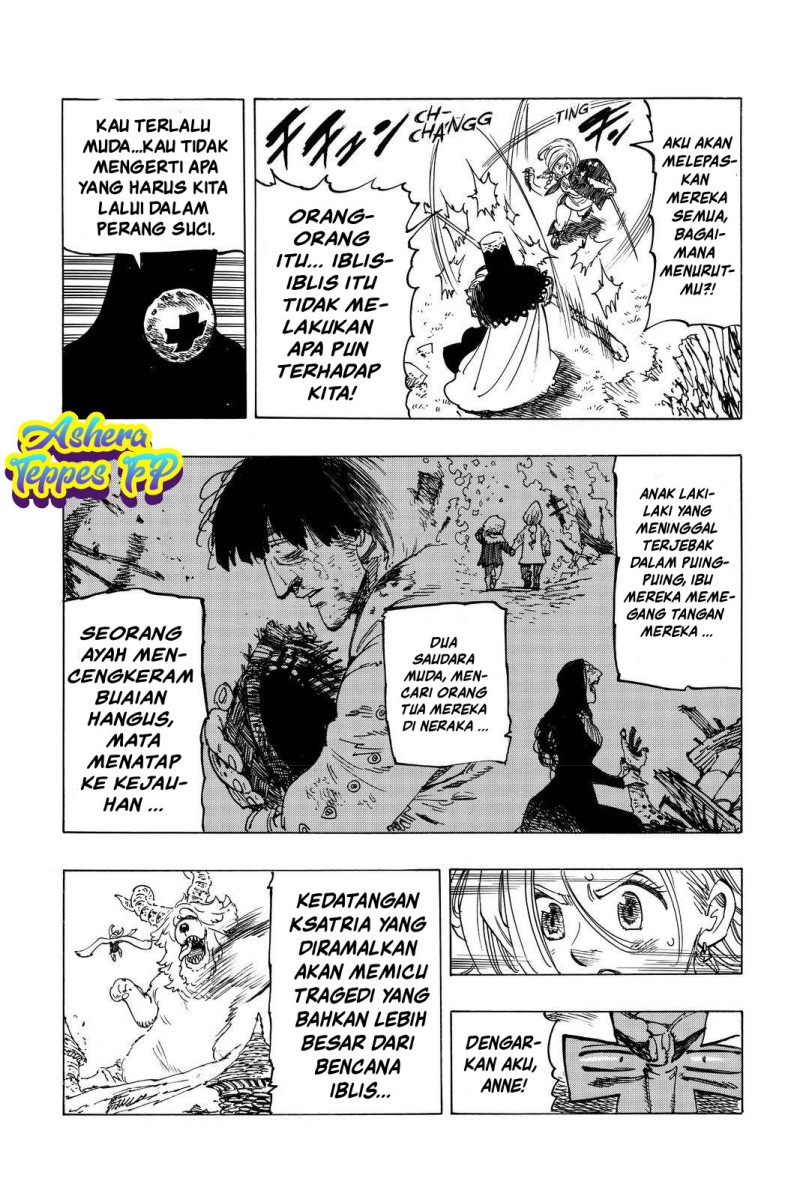 Halaman 16 dari Mokushiroku no Yonkishi Chapter 36