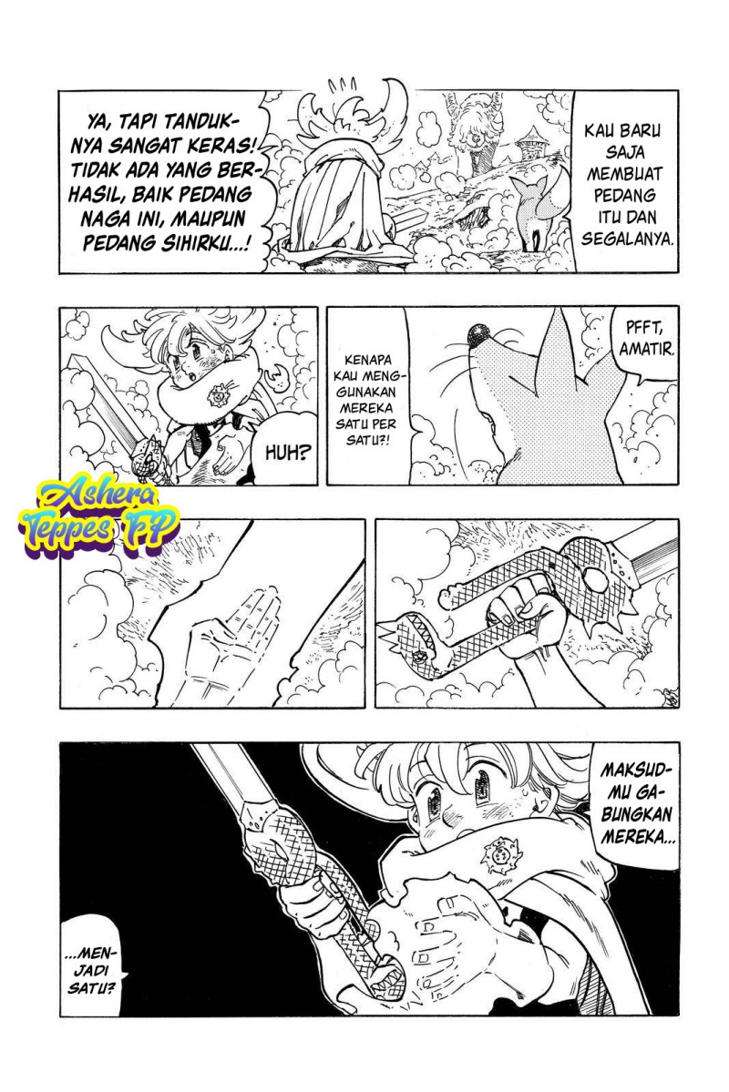 Halaman 18 dari Mokushiroku no Yonkishi Chapter 36