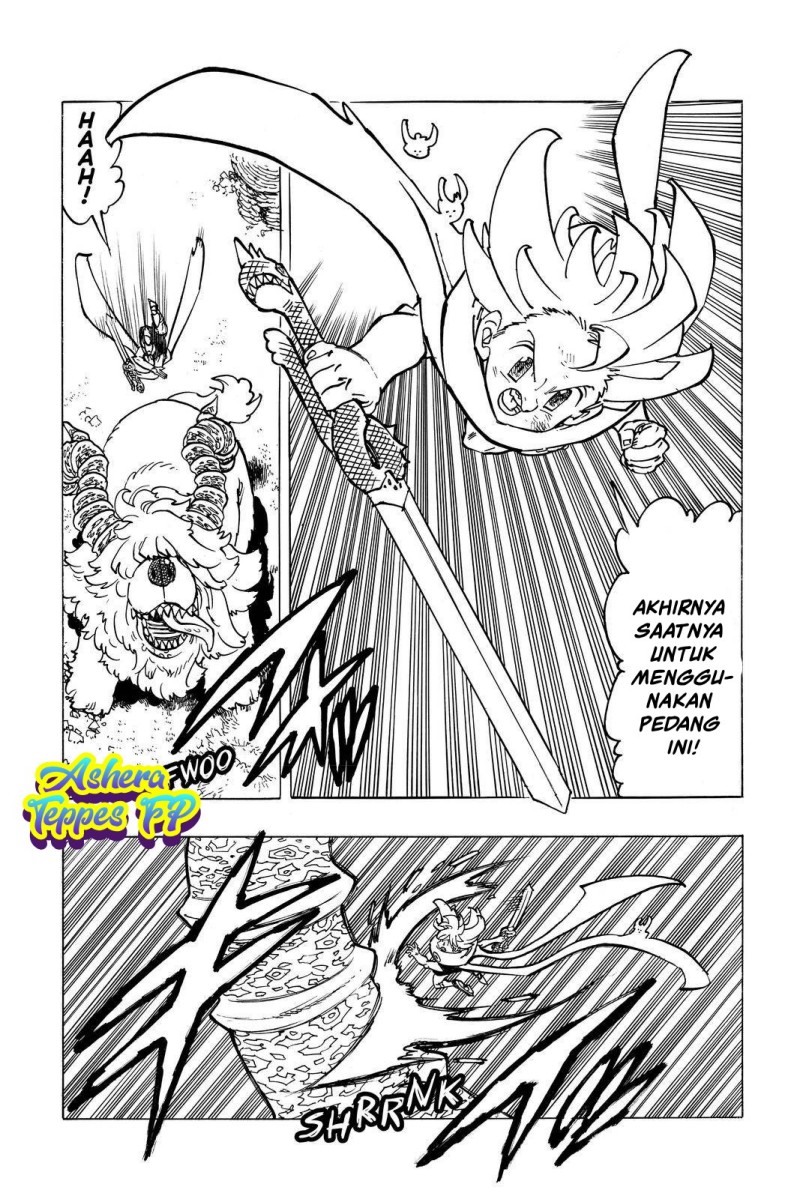 Halaman 8 dari Mokushiroku no Yonkishi Chapter 36