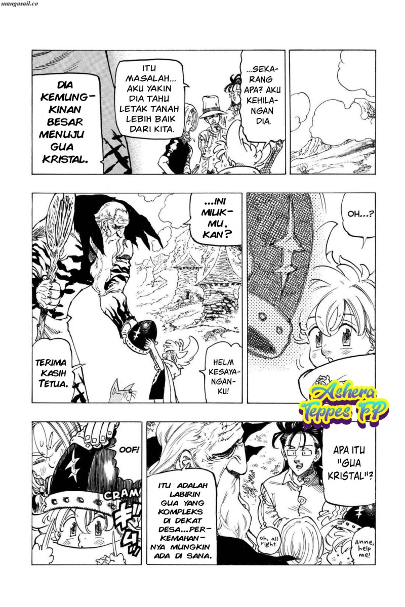 Halaman 10 dari Mokushiroku no Yonkishi Chapter 37