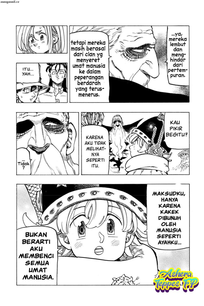 Halaman 12 dari Mokushiroku no Yonkishi Chapter 37