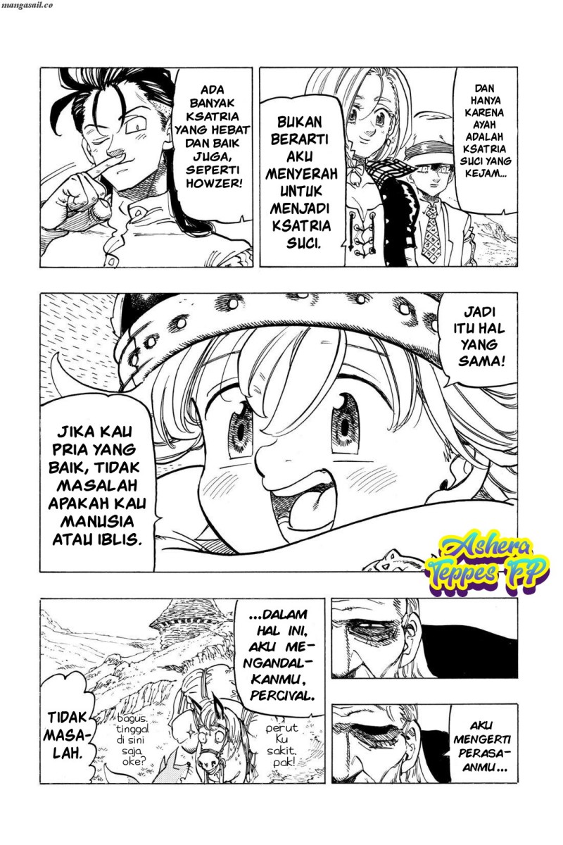 Halaman 13 dari Mokushiroku no Yonkishi Chapter 37