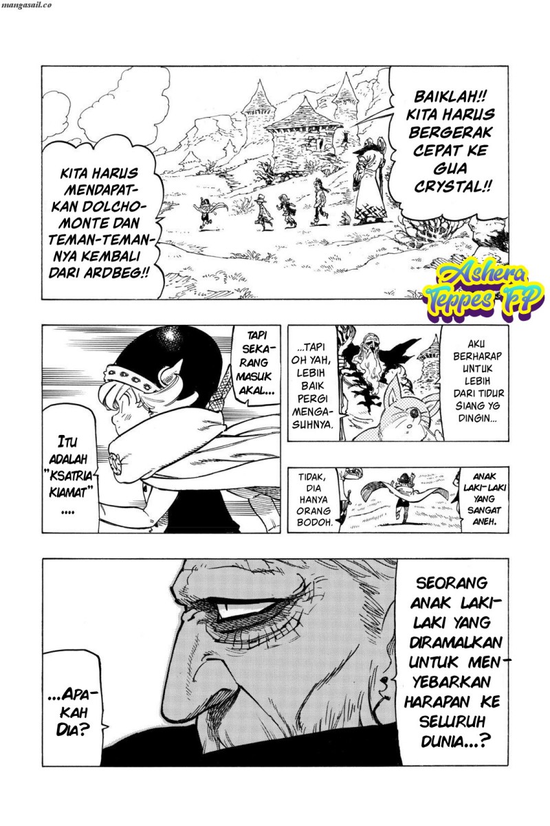 Halaman 14 dari Mokushiroku no Yonkishi Chapter 37