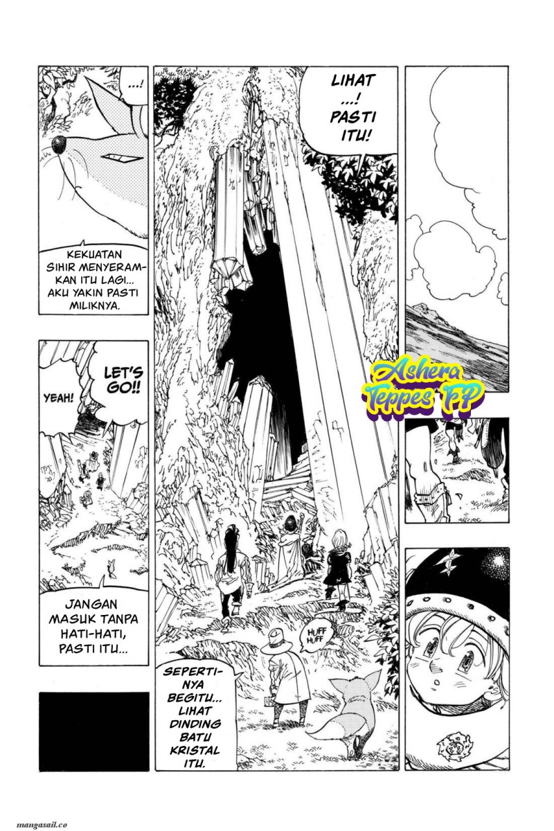 Halaman 15 dari Mokushiroku no Yonkishi Chapter 37