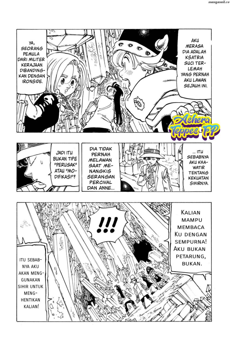 Halaman 17 dari Mokushiroku no Yonkishi Chapter 37