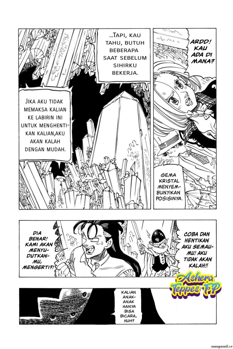 Halaman 18 dari Mokushiroku no Yonkishi Chapter 37