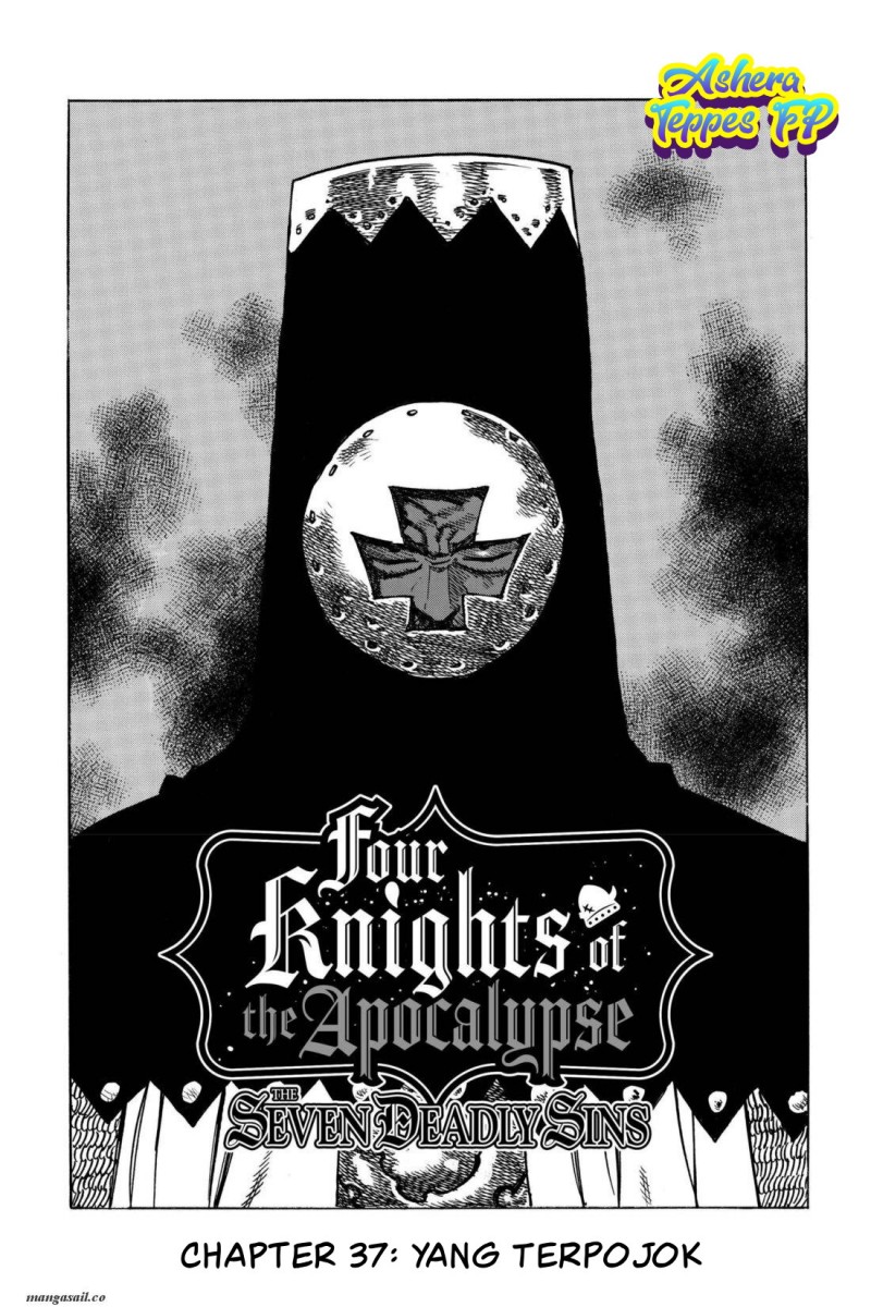 Halaman 2 dari Mokushiroku no Yonkishi Chapter 37