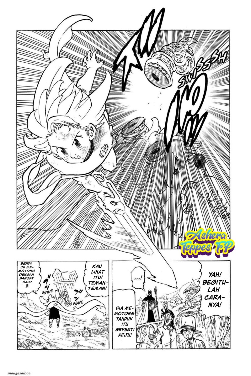 Halaman 5 dari Mokushiroku no Yonkishi Chapter 37