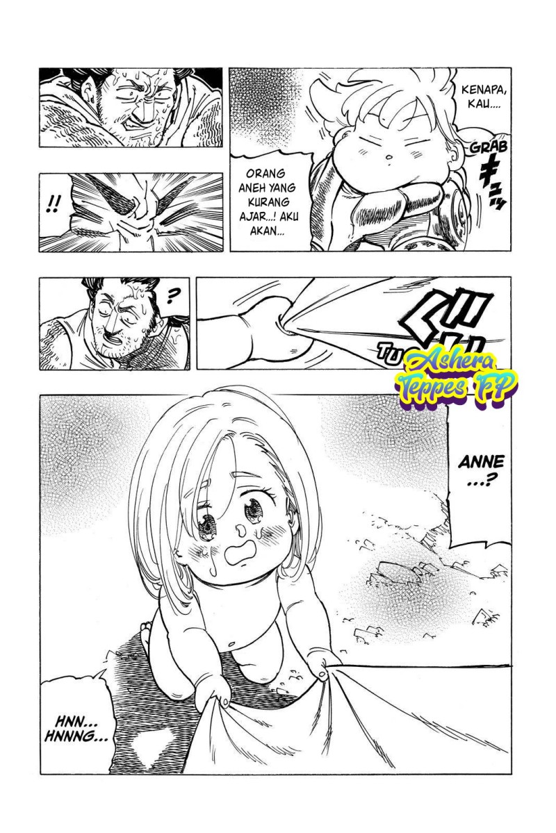 Halaman 10 dari Mokushiroku no Yonkishi Chapter 38