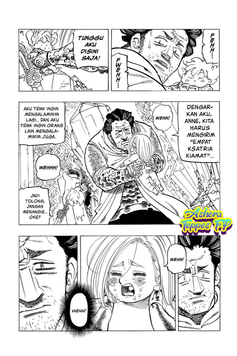 Halaman 11 dari Mokushiroku no Yonkishi Chapter 38