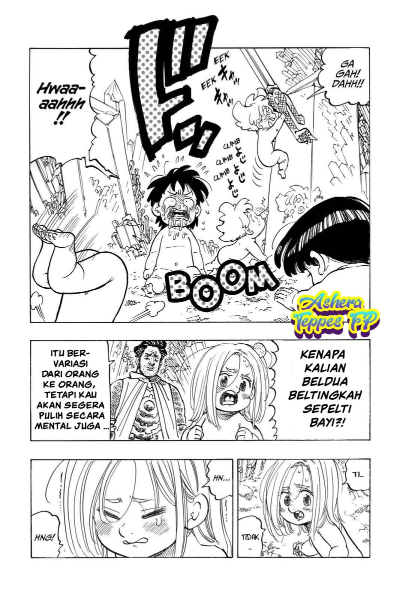 Halaman 6 dari Mokushiroku no Yonkishi Chapter 38