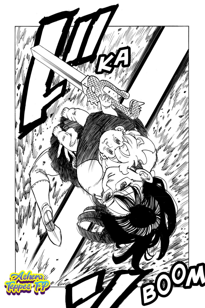 Halaman 19 dari Mokushiroku no Yonkishi Chapter 39