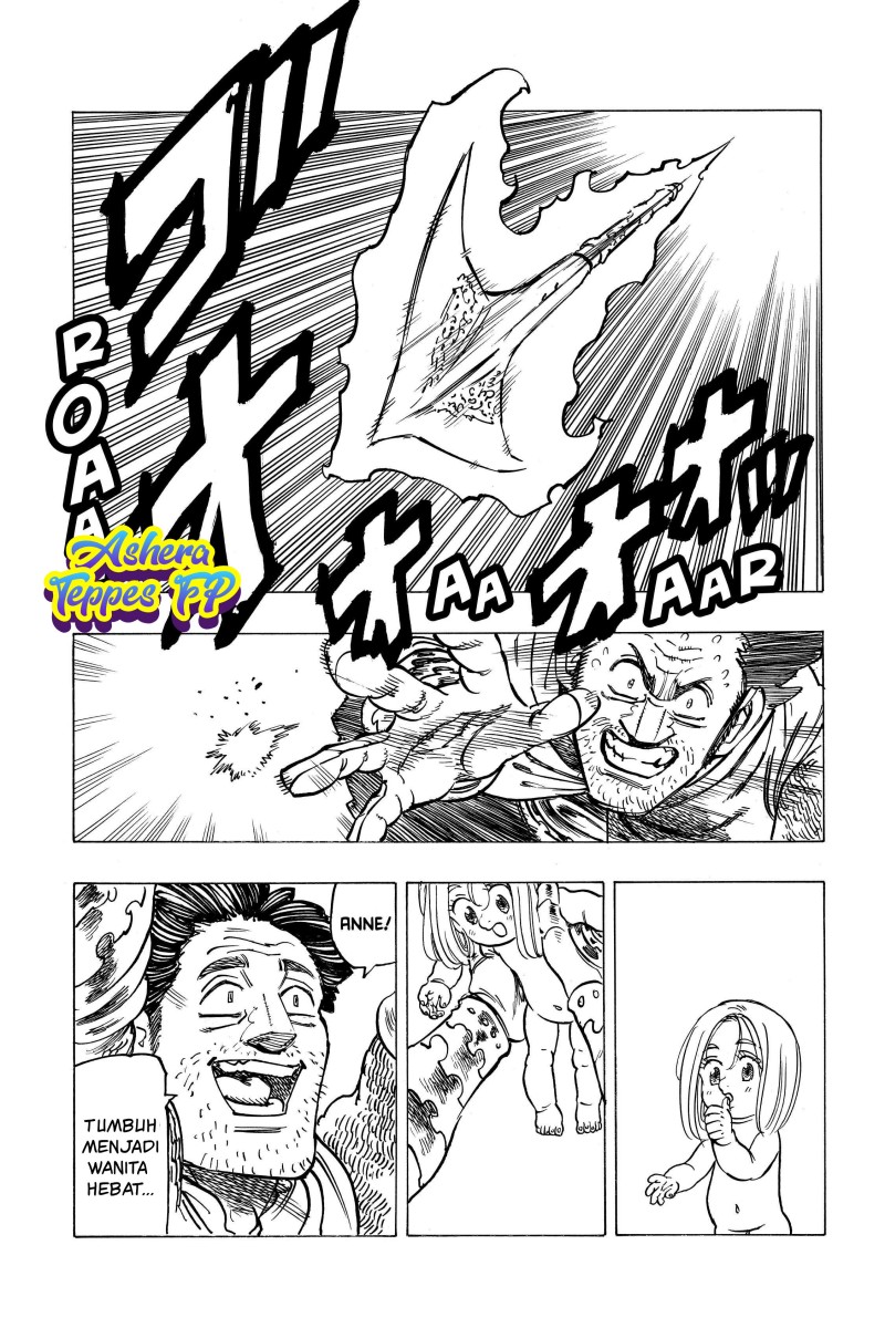 Halaman 22 dari Mokushiroku no Yonkishi Chapter 39