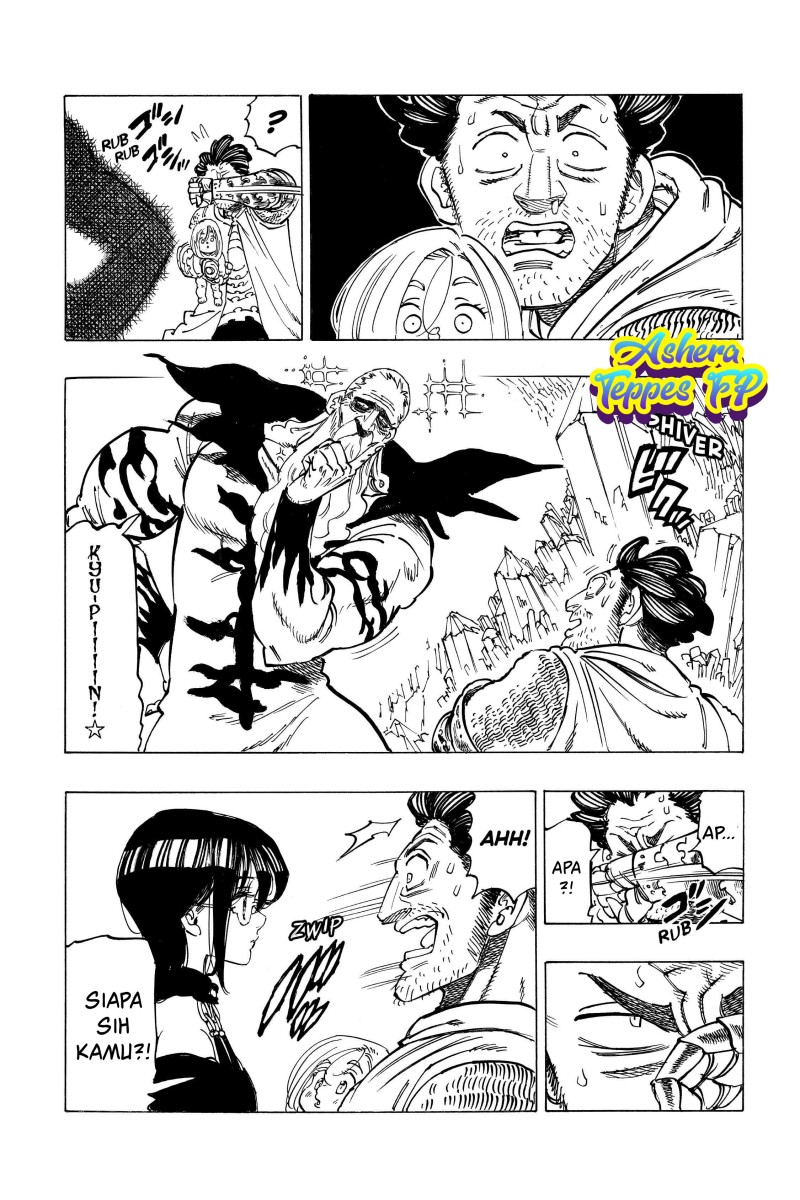 Halaman 5 dari Mokushiroku no Yonkishi Chapter 39
