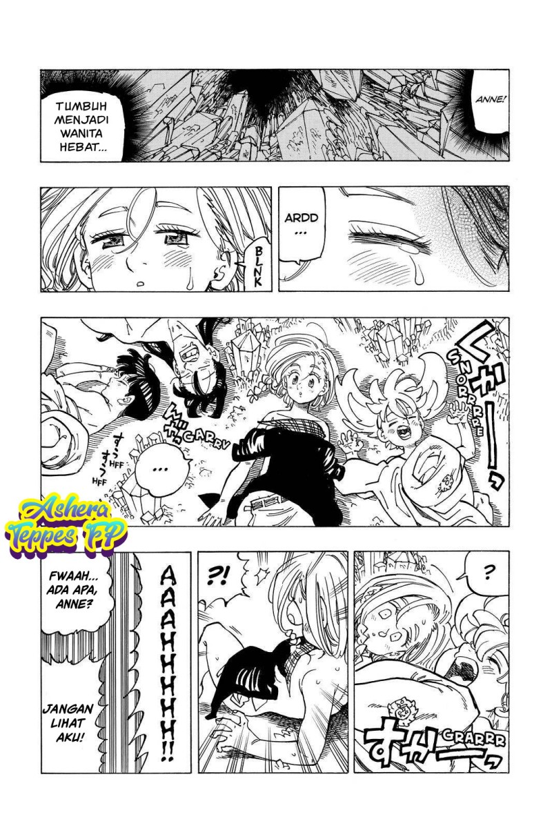 Halaman 7 dari Mokushiroku no Yonkishi Chapter 40